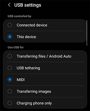 Peripheral Mode